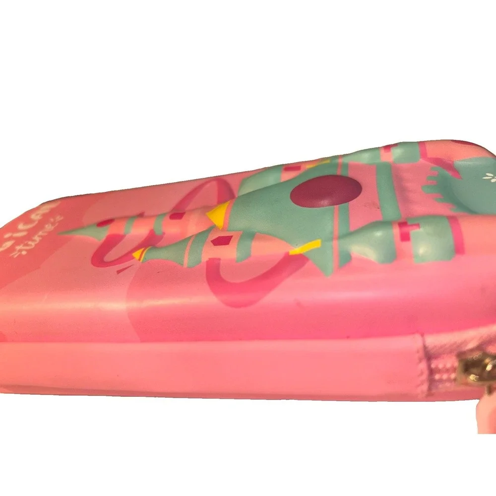 Pink 3D castle pencil case with zipper #kawaii #pastel